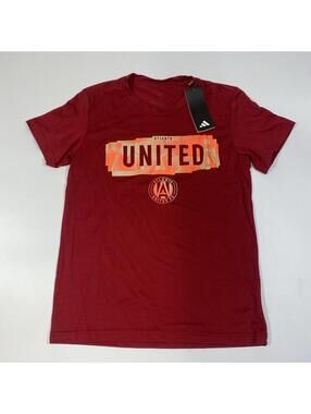 Adidas LAFC Women's Size XS Burgundy Pregame Soccer T-Shirt MLS NWT